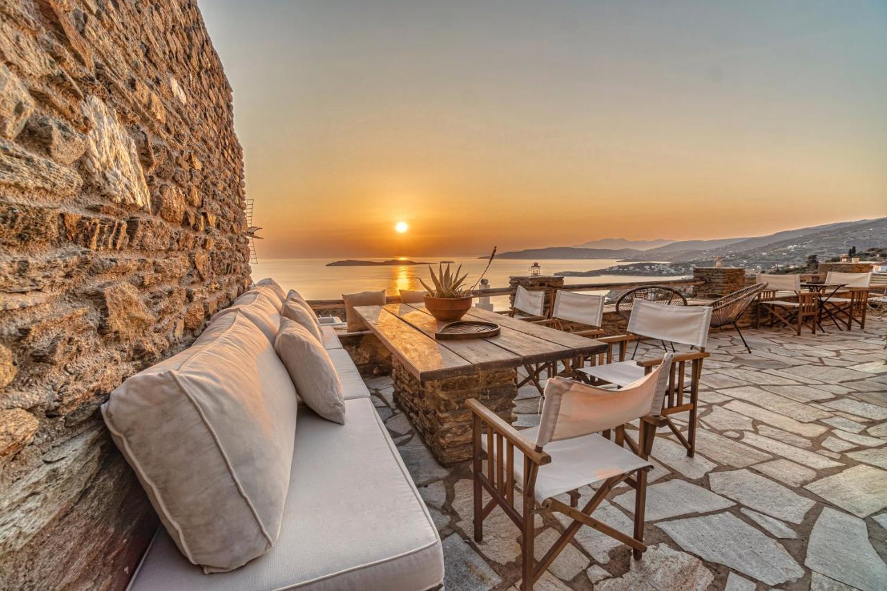 Irida Villa - Sea & Sunset Flats By Explore Andros Batsíon Exterior photo