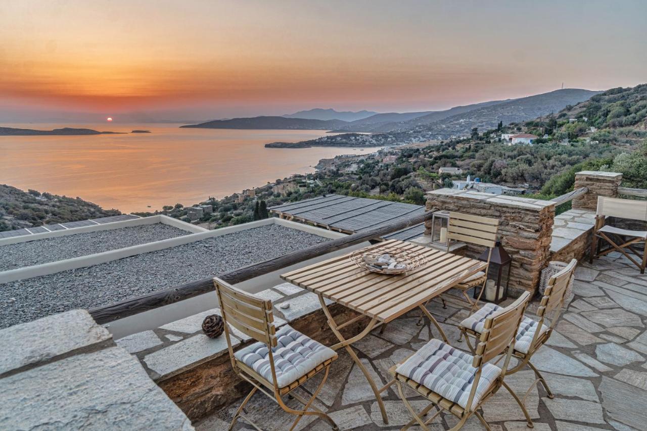 Irida Villa - Sea & Sunset Flats By Explore Andros Batsíon Exterior photo